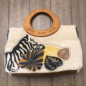 Relic giraffe bag jungle safari retro vintage rare summer spring VTG 90s